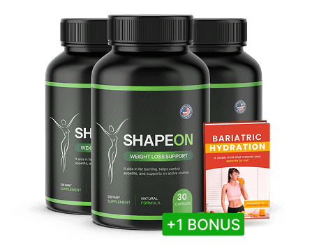 3 bottles of ShapeON - 90 day supply