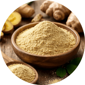 Organic Ginger root powder - supports digestion and metabolism